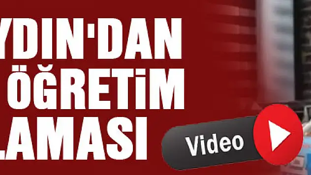 GÜLTEKİN AYDIN'DAN YENİ EĞİTİM ÖĞRETİM YILI AÇIKLAMASI