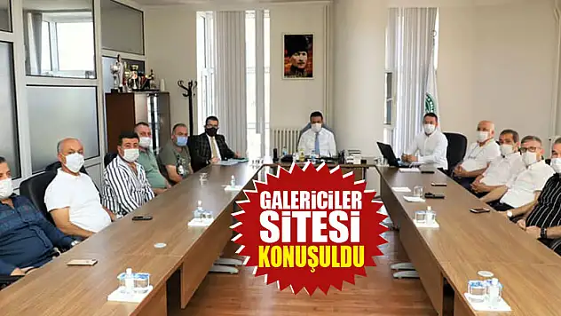 Galericiler Sitesi konuşuldu