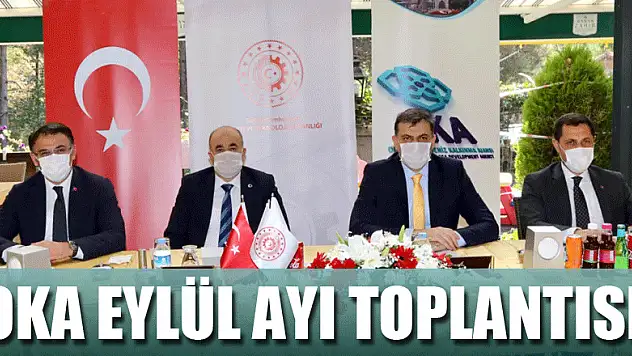 OKA Eylül ayı toplantısı Çorum'da yapıldı