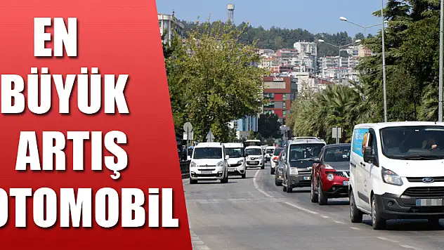 Samsun'da trafiğe kaydı yapılan her 2 araçtan 1'i beyaz renk