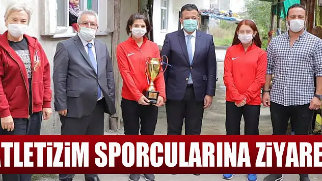 Atletizim Sporcularına Ziyaret
