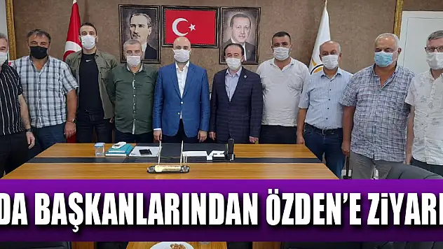 Oda Başkanlarından Özden'e ziyaret