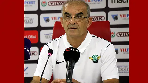 Ercan Kahyaoğlu: 'En az 1 puan almayı düşünüyorduk'