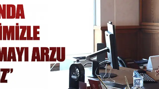 Rektör Aydın: '2021 yılında öğrencilerimizle yüz yüze buluşmayı arzu ediyoruz'