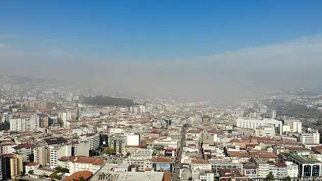 Samsun'da 'pus'lu hava