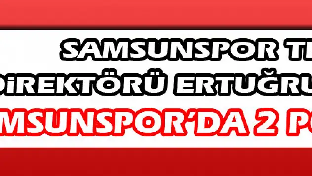 Samsunspor'da 2 pozitif vaka