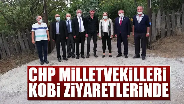 CHP MİLLETVEKİLLERİ KOBİ ZİYARETLERİNDE