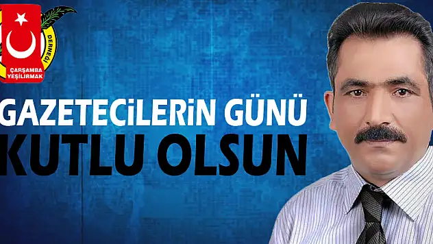 Gazetecilerin günü kutlu olsun