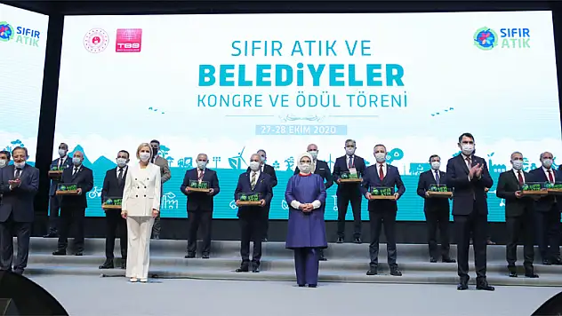 Başkan Togar'a 'Sıfır Atık' ödülü