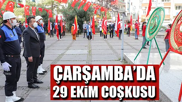 Çarşamba'da 29 Ekim coşkusu