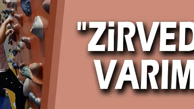 'Zirvede Ben de Varım Projesi' ile milli sporcular yetiştiriliyor