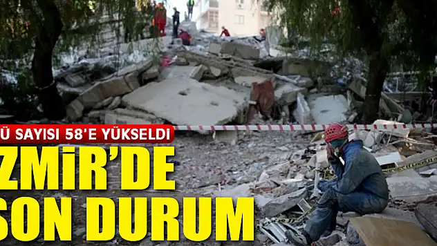 Cumhurbaşkanı Erdoğan: 'Depremde 58 vefatımız var'