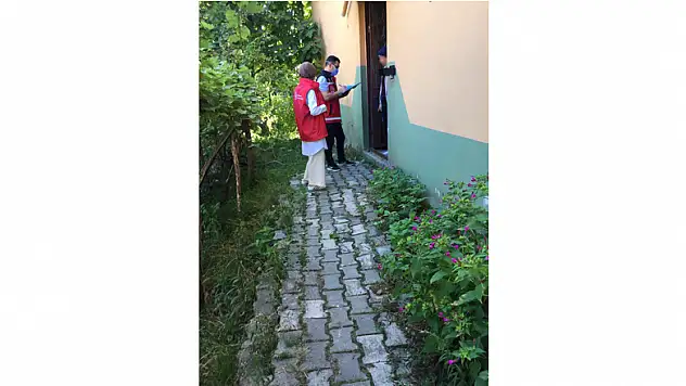 Samsun'da hane ziyaretleri ile ihtiyaç sahipleri tespit ediliyor