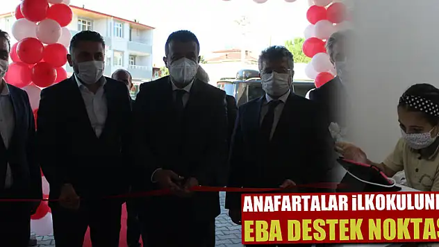 ANAFARTALAR İLKOKULUNDA EBA DESTEK NOKTASI
