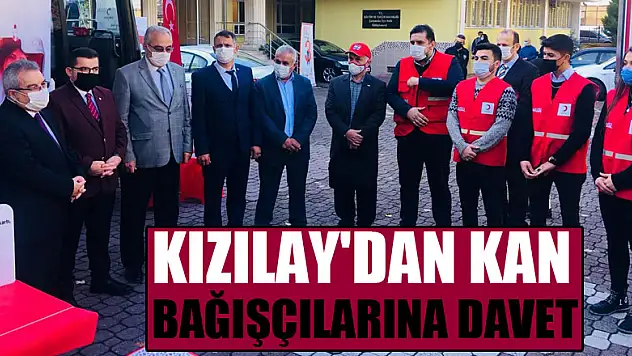 KIZILAY'DAN KAN BAĞIŞÇILARINA DAVET