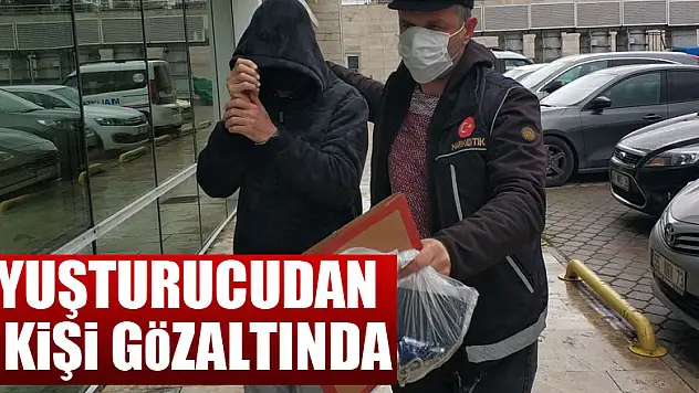 Uyuşturucu hapla yakalanan 2 kişi gözaltına alındı