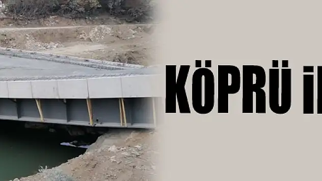 Köprü inşaatı çöktü