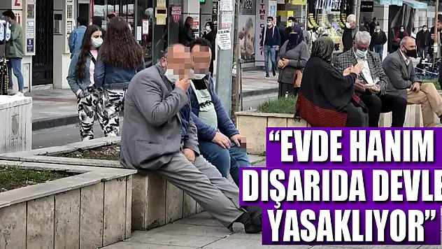 Samsun'da sigara yasağının ilk günü: 'Evde hanım, dışarıda devlet yasaklıyor'