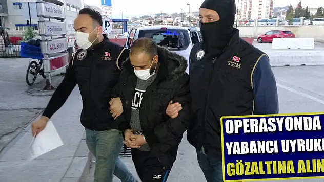 Samsun'da DEAŞ operasyonda 8 yabancı uyruklu gözaltına alındı
