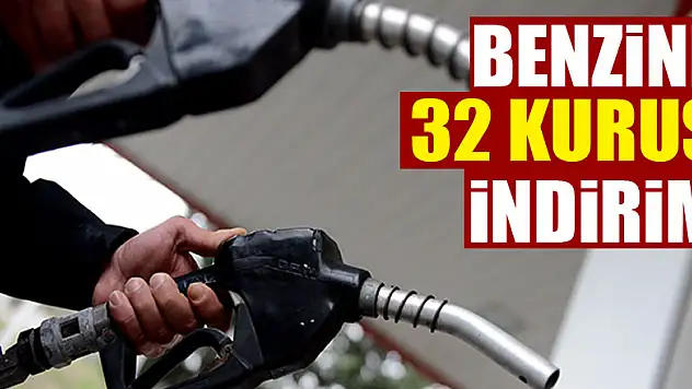 Benzine 32 kuruş indirim