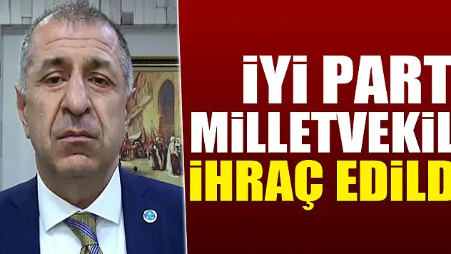 İYİ Parti Milletvekili ihraç edildi