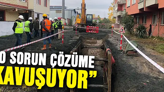 Başkan Doğan: 'İlçemizin önemli sorunlarından biri çözüme kavuşuyor'