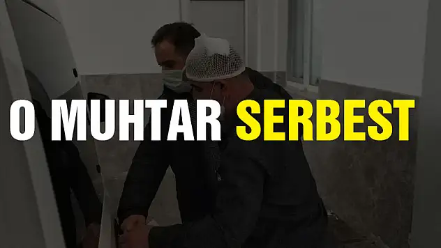 Babasının bıçakladığı kardeşini vuran muhtar serbest bırakıldı