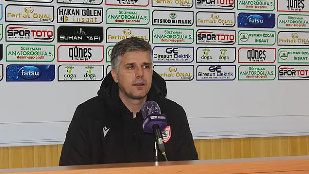 Giresunspor - Samsunspor maçının ardından