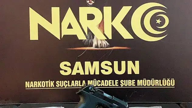 Samsun'da yabancı uyruklu 1 kişi uyuşturucu ticaretinden gözaltına alındı