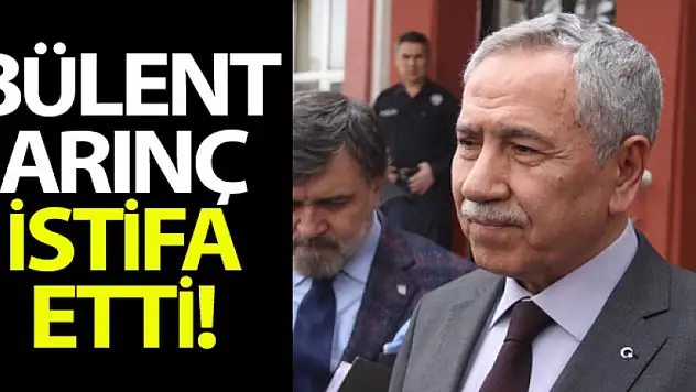 Bülent Arınç YİK üyeliğinden istifa etti