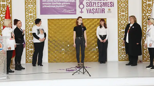 Atakum Belediyesi 25 Kasım'da kadına karşı şiddete dikkat çekti