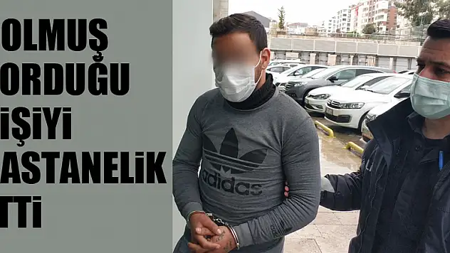 Dolmuş sorduğu kişiyi hastanelik etti