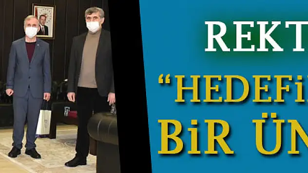 Rektör Ünal: 'Hedefimiz engelsiz bir üniversite'