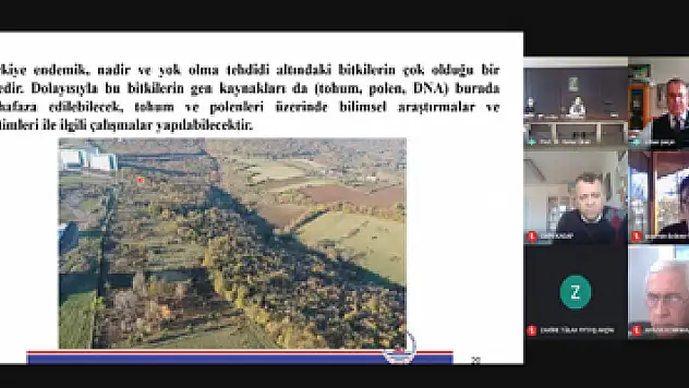 Botanik bahçesi ile kampüste görsel bir şölen oluşacak