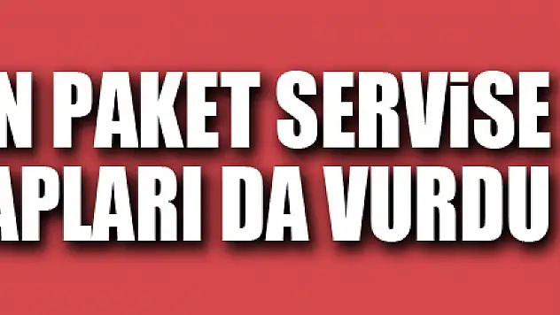 Lokantaların paket servise geçmesi kasapları da vurdu