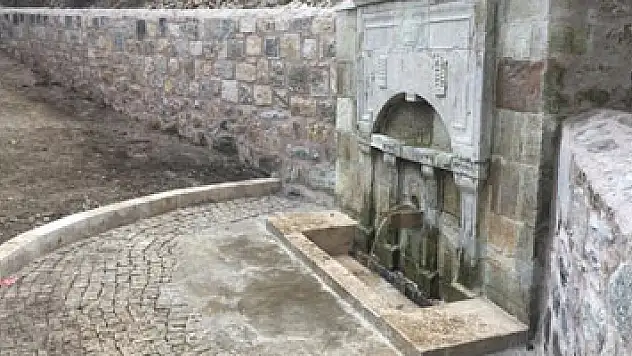 Ordu'da tarihi çeşmeler onarılıyor