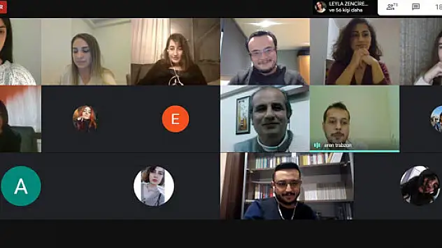 OMÜ'de çevrimiçi öğrenci-mezun buluşmaları devam ediyor