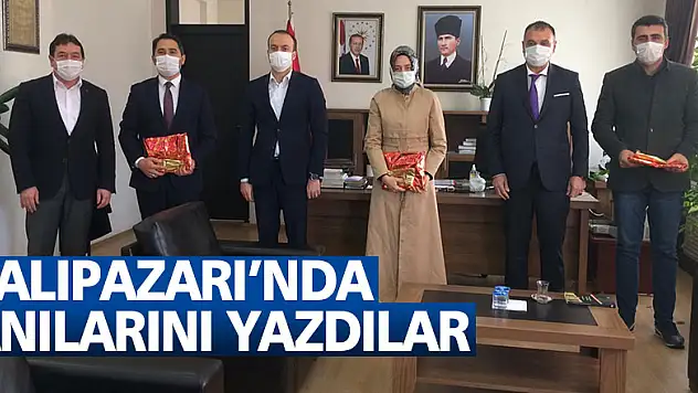 SALIPAZARI'NDA ANILARINI YAZDILAR