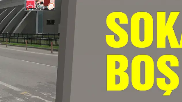 Samsun kısıtlamaya uydu, sokaklar boş kaldı