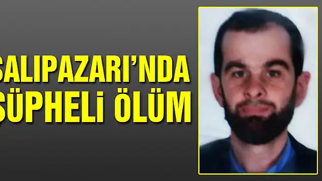Salıpazarı'nda şüpheli ölüm