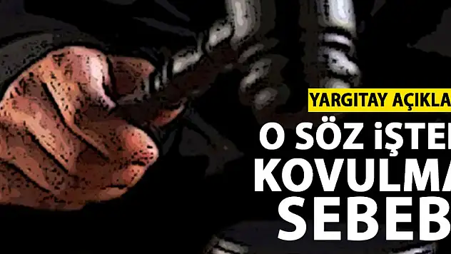 Yargıtay açıkladı, o söz işten kovulma sebebi