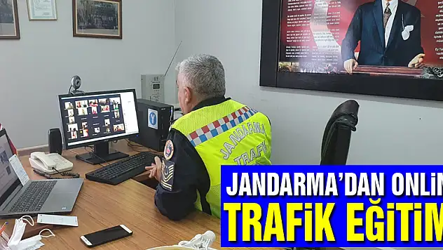 Jandarma'dan  Online Trafik Eğitimi
