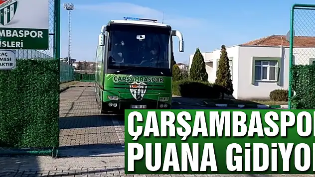 Çarşambaspor Puana Gidiyor
