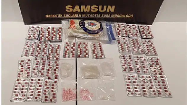 Uyuşturucu maddeyle yakalanan 5 kişi gözaltına alındı