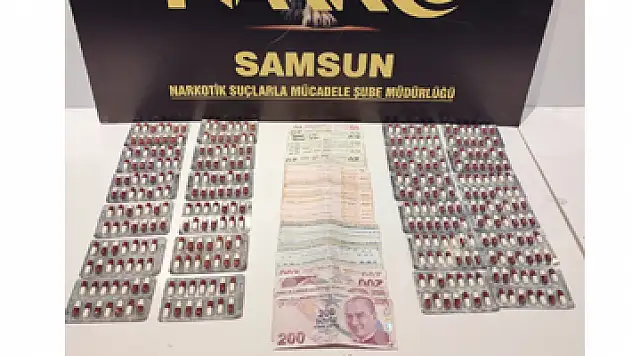 Samsun'da 3 kişi uyuşturucuyla yakalandı