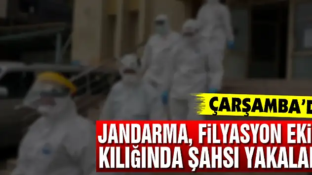 Jandarma, Filyasyon ekibi kılığında şahsı yakaladı