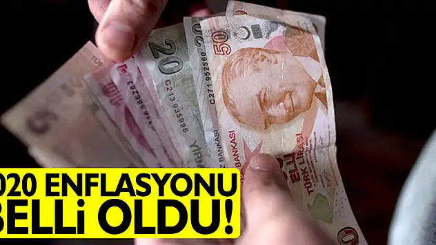 2020 enflasyonu belli oldu!