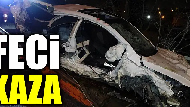 Samsun'da karşı şeride geçen otomobil tır ile çarpıştı: 1 ölü, 2 yaralı