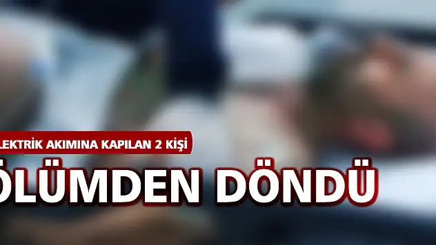  Samsun'da elektrik akımına kapılan 2 kişi ölümden döndü 