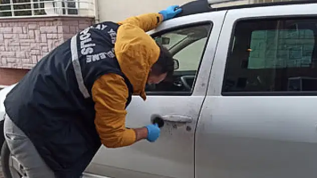 Çalınan araç park halinde bulundu  